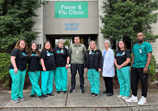 Fever & Flu Clinic team members