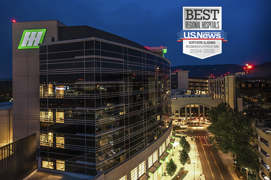 Huntsville Hospital named a 2024-2025 Best Regional Hospital by U.S. News & World Report